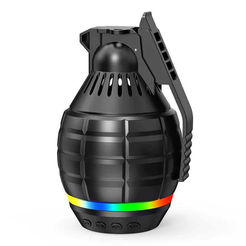 M26 Grenade Wireless Bluetooth Speaker Portable with FM Radio Bluetooth Speaker Outdoor Mountaineering subwoofer TWS/TF