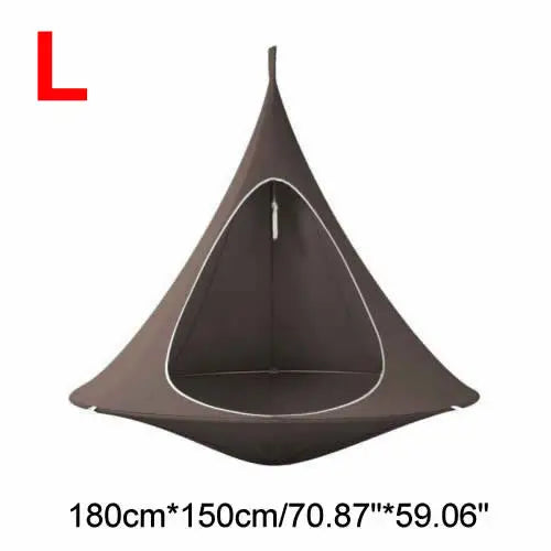 Outdoor Travel Camping Hanging Tree Hammock Indoor Children's Play Swing Hanging Chair Waterproof Tent