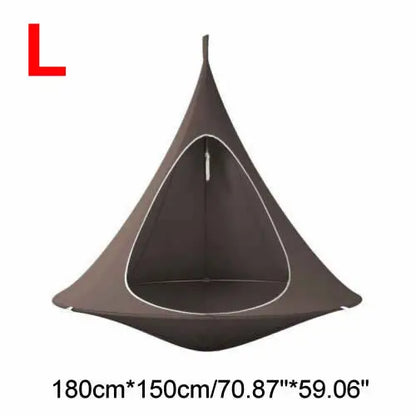 Outdoor Travel Camping Hanging Tree Hammock Indoor Children's Play Swing Hanging Chair Waterproof Tent