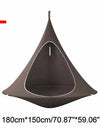 180cm Outdoor Camping Waterproof Leisure Hanging Sofa Tent for Many People Butterfly Swing Hammock Hanging Chair Patio Furniture