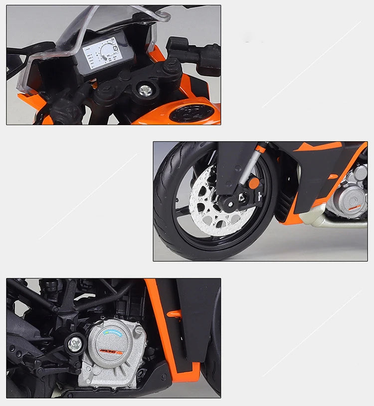 1 12 Scale KTM RC390 Diecast Motorcycle Model