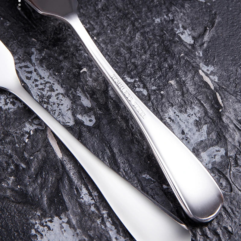 304 Stainless Steel Butter Knife Kitchen Cheese Knife Silver Color Dessert Tools Jam Spreader Utensil Cutlery Kichen Cheese Tool