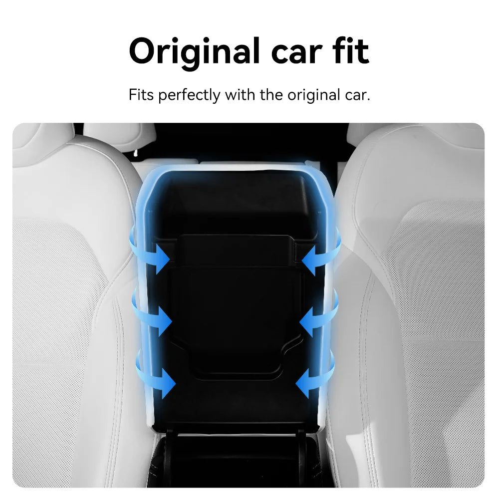 TPE Armrest Cover for Tesla Model Y Juniper Model YL and Model 3 Highland Center Console Protector