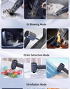 210000PA Powerful Car Vacuum Cleaner Wireless High Suction Cleaner Cordless Vacuum Cleaner Strong Suction Cleaning Machine