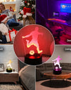 USB 3D Light Acrylic Football Decoration LED Night Lamp For Kids Bedroom Bedside Indoor Lighting Gift Desktop Ornaments