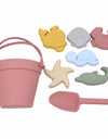 Summer Beach Toys for Kids Soft Silicone Sandbox Set Beach Game Toy for Send Children Beach Play Sand Water Play Tools Sand