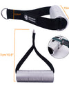 Fat Heavy Duty Grip Gym Exercise Metal Handles D-ring Arm Wrestling Training for Cable Machine Attachment Fitness Equipment