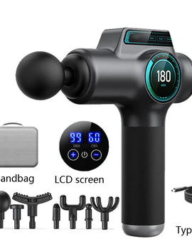 99 Level Massage  Fascia Deep Muscle Relax Body Neck Massager Electric Fitness Equipment Noise Reduction Male Female