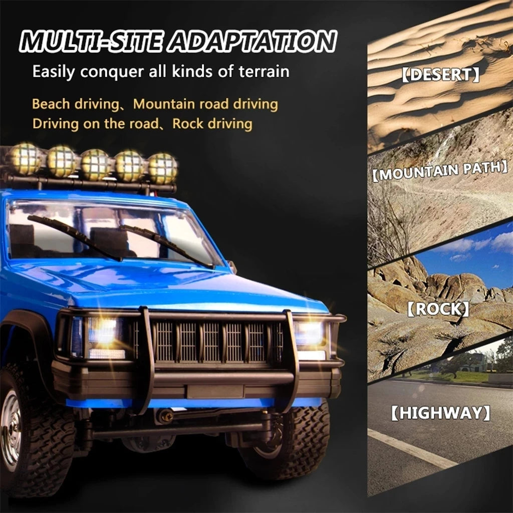 112 Scale Four Wheel Drive RC Cherokee Climbing Car
