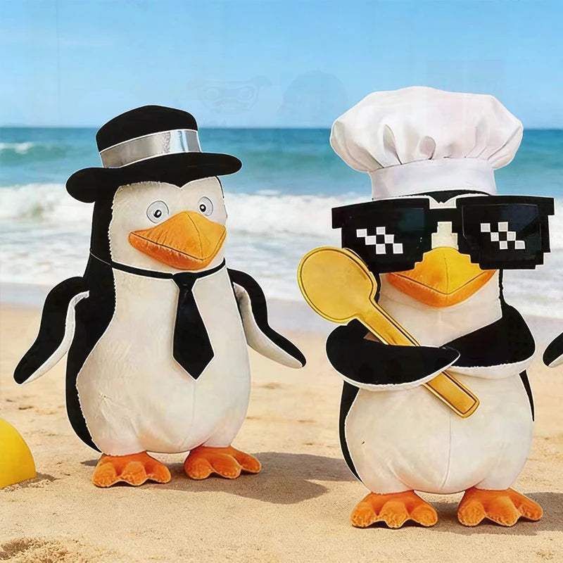 Cute Penguin Plush Toy Soft Stuffed Animal Pillow