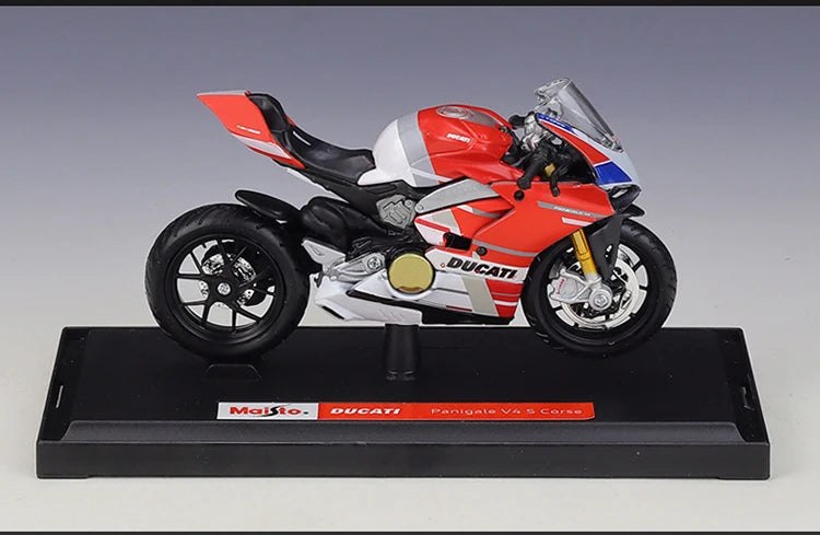 1 18 Scale Ducati Panigale V4S Corse Diecast Motorcycle Model