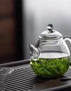 200ml Small Glass Teapot Tea Utensils Green Tea Flower Tea Maker  Home Heat-resistant Kungfu Tea Set Small Tea Pot Teaware