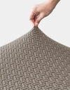 2pcs/set Rv Dinette Cushion Covers Stretch Jacquard Camper Seat Cover Dining Sofa Cover Removable for Rv Camper Car Bench Seats