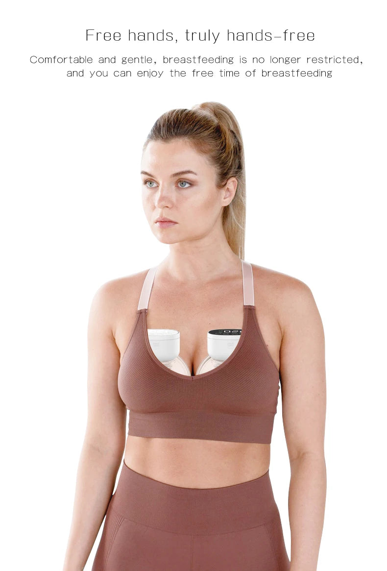 Wearable Breast Pump Mother and  Supplies Breast Pump Breast Milk Milking and Milking Machine Fully Automatic Breast Pump