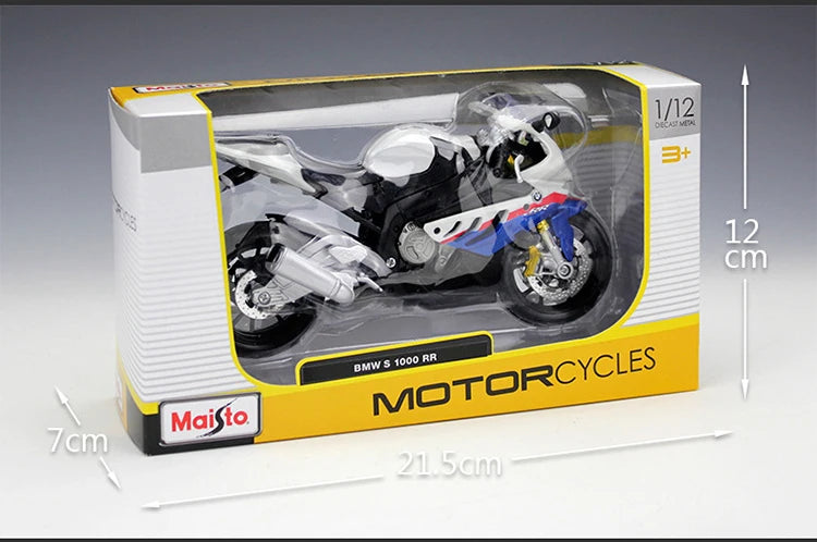 1 12 Scale BMW S1000RR Diecast Motorcycle Model