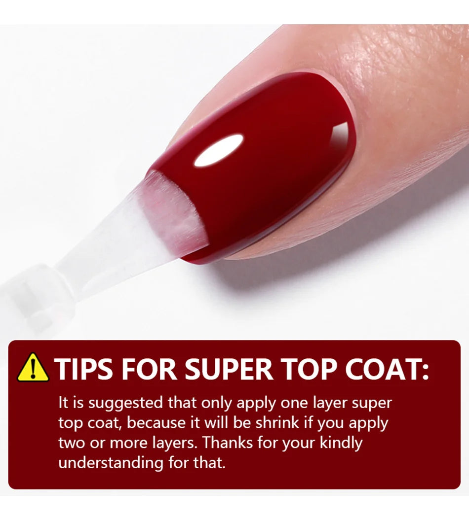 10ml Base Gel Top Coat Rubber Gel Reinforcement Gel for Nails Tools Soak Off UV LED Nail Varnish Function Gel