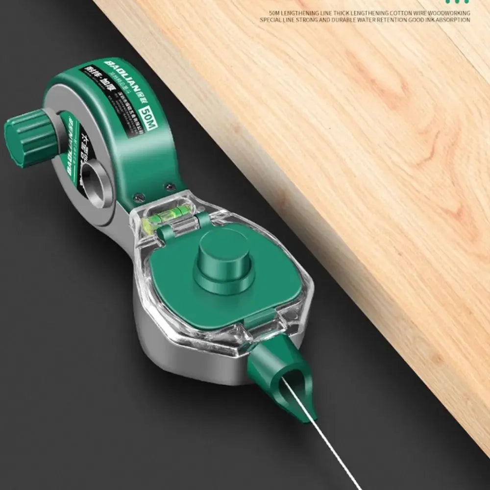 Portable Scribes Ink Draw Line Marker Ink Marker Construction Carpenter Tools Hand-Operated Measuring Tools