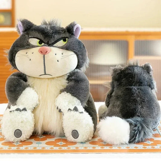 Disney 30cm Lucifer The Cat Cute Doll Plush Toy Throw Pillow Cat Doll Birthday Gift Valentine's Day Plush 's Toy