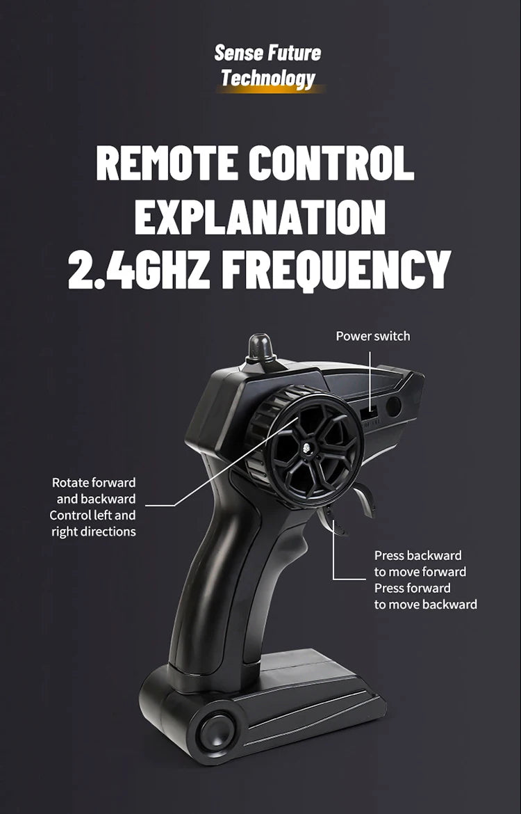 Rc Car Cybertruck Pickup Off-Road RC Vehicle Model With Colorful lamp Remote Control Car Truck Car Toy Gift for s