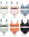 Women’s Fashion Lingerie Set – Comfortable Push-Up Bra & Antibacterial Panties