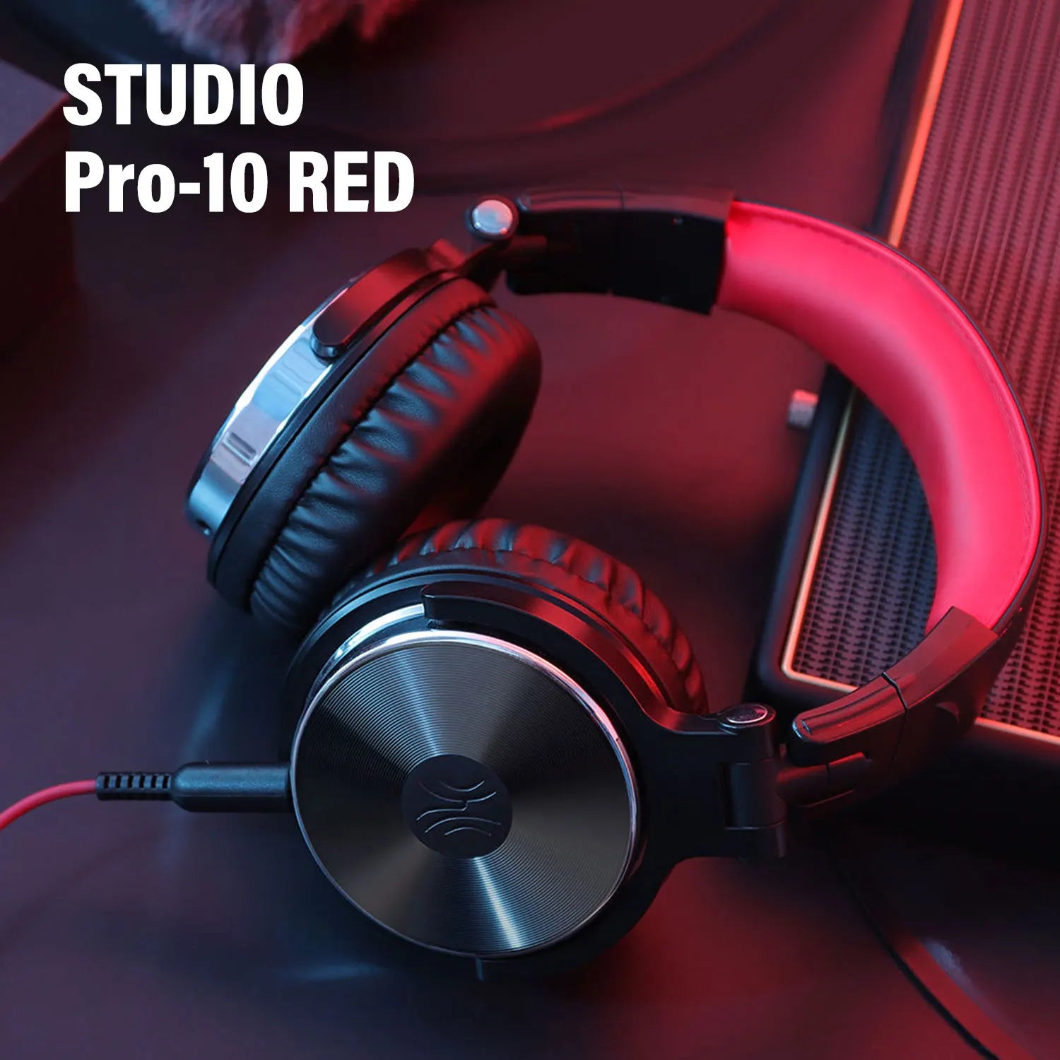 Professional DJ Headphones Over Ear Studio Monitor Headset With Microphone HIFI Wired Bass Gaming Headset For Phone