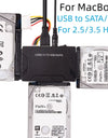 3 in 1 SATA to USB IDE Adapter USB 3.0 3 Cable Support 2.5/3.5 Inch External HDD SSD Converter Cable Hard Drive For Macbook PC