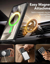 For Samsung Galaxy S25 Ultra Case with Strong Magnetic MagSafe Durable Shockproof Phone Case Includes Privacy Screen Protector
