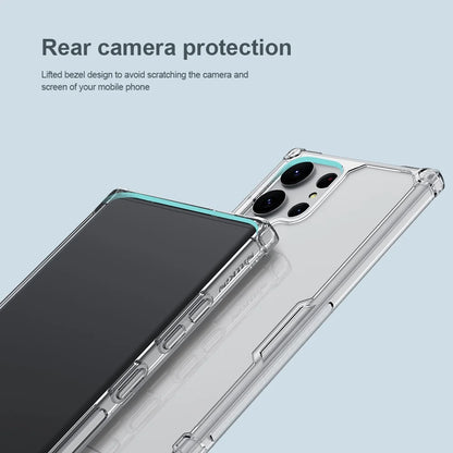 Nature Pro Case For Samsung S23 S22 Ultra Plus Case Ultra Thin Luxury Soft TPU Transparent Airbag Shockproof Back Cover