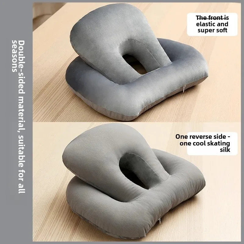 Officer Ice Silk Nap Pillow Pillow Style Summer Student Face down Sleep Pillow Office Nap Aid Soft Comfortable Home Goods
