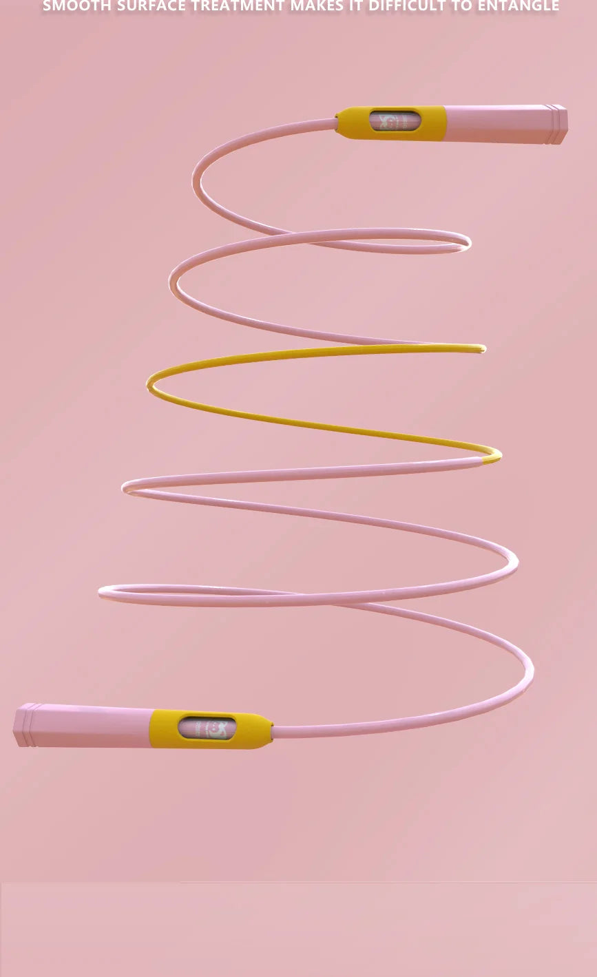 Jump Rope 2.3m for Fitness and Exercise – Skipping Rope for Cardio, Boxing, and Weight Loss – Speed Rope perfect for Men & Women