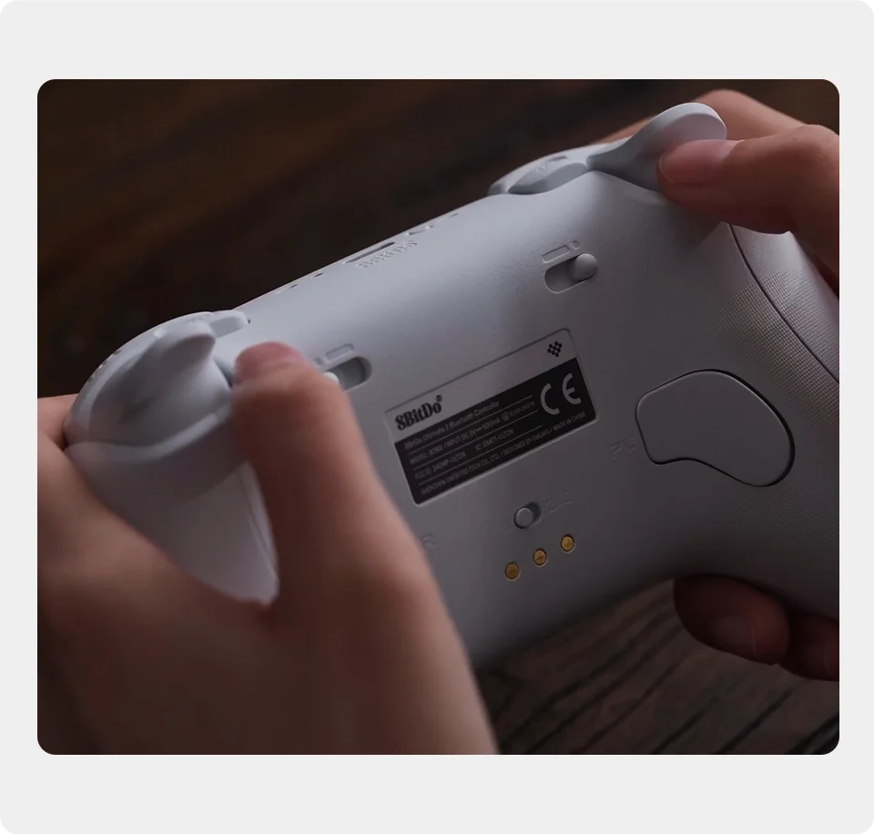 Wireless Gaming Controller with TMR Joysticks Motion Control and Charging Dock for Nintendo Switch and PC