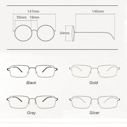 Super Light Reading Glasses Men Blue light Eyeglasses Frame