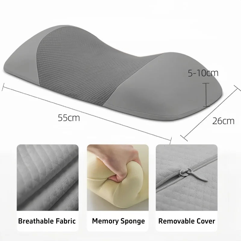 Memory Foam Pillow Multi-functional Sleeping Pillow Head Support Leg Cushion Lumbar Extension Pillows Ergonomics Back Sleepers