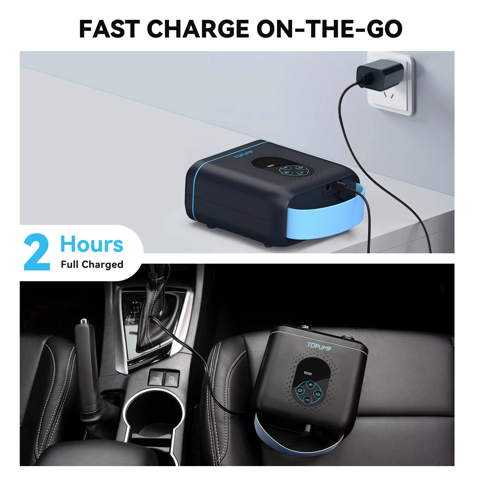 Electric Inflatable Kayak Boat Accessories 20PSI Cordless High Speed Dual Stage Air Inflator SUP Pump for Surfing Paddle Board