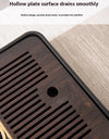 Bamboo Tea Tray Portable Dishes Rectangle Tea Ceremony Chaban Tea Chaban Tea Table Dual Purpose Drainage Water Storage