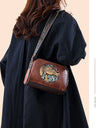 Leather Shoulder Bag Messenger Bag Crossbody Bag