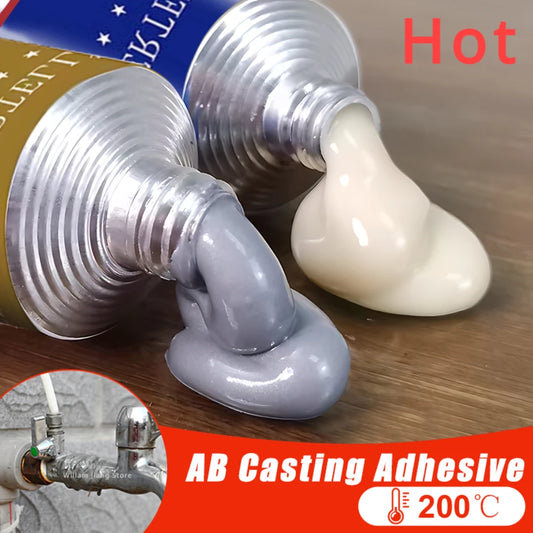 Cold Welding Metal Repair Glue – Heat-Resistant High-Strength AB Epoxy Resin Adhesive