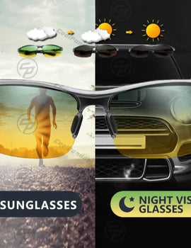 Photochromic Polarized Aluminum Sunglasses for Men