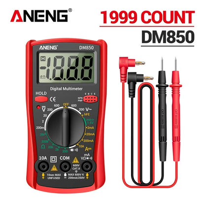 1999 Counts Digital Multimeter Electric Professional Automatic AC/DC Voltage Tester Current Ohm Ammeter Detector Tools