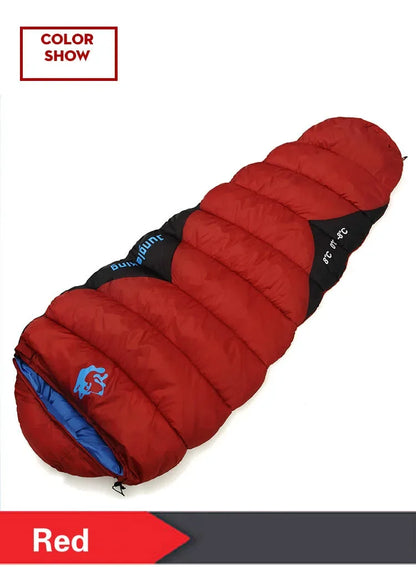 1.5KG Thickened Winter Cold Weather Waterproof Sleeping Bag Camping Hiking Supplies -8℃ Cotton Sleeping Bags