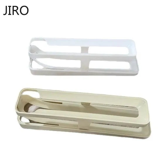 Automatic Rolling Egg Holder Rack – Refrigerator Egg Storage Box Kitchen Fridge Organizer