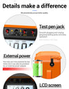 HD Digital Insulation Resistance Gauge Ohmer Testers 1000V Megometer Megohmmeter Ohm Test Auto Range Backlight Meters