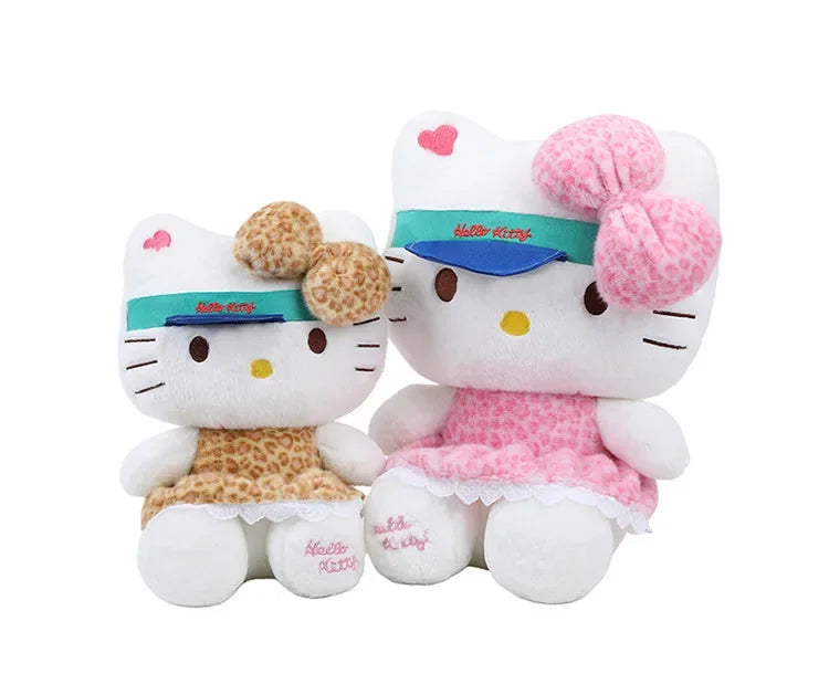 Sanrio 60cm Kawaii Print Hello Kitty Plush Toy Kt Cat Big Stuffed Doll Cartoon Cute Baby Kids Birthday Gift Room Decor