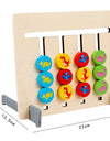 Montessori Wooden Toys Double-sided Matching Games for s 2 3 4 Years Logic Thinking Training Activity Board  Wooden Toys