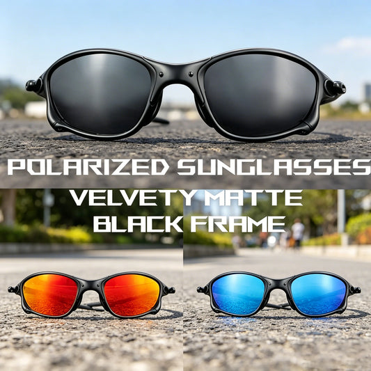 Polarized Metal Sport Cycling Sunglasses
