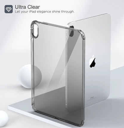 Clear Case For New iPad 10.9 2022,iPad 10th Gen Clear Case, Light weight Soft TPU, Anti-Scratch Ultra Clear Protective cover