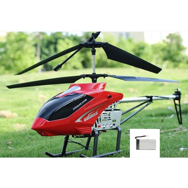 Rc Helicopter With Remote Control Extra Durable Big Plane Toy For Drone Model Outdoor 3.5CH 80cm Aircraft Large Helicopter
