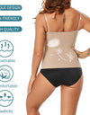 Seamless Shapewear Top Women Tummy Control Smooth Body Shaper Camisole Summer Nude Black Tank Top Slim Belly Compression Vest