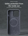 for Magsafe Case Soft Suede Fur Car Leather Phone Case for iPhone 14 Pro Max 14Pro 14 Plus Magnetic Back Cover