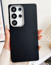 Luxury Leather Pattern For Magsafe Magnetic Phone Case For Samsung S25 Ultra S24 Plus S23 S22 S21 S20 FE Matte Shockproof Cover